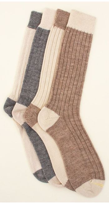 alpaca bed socks undyed